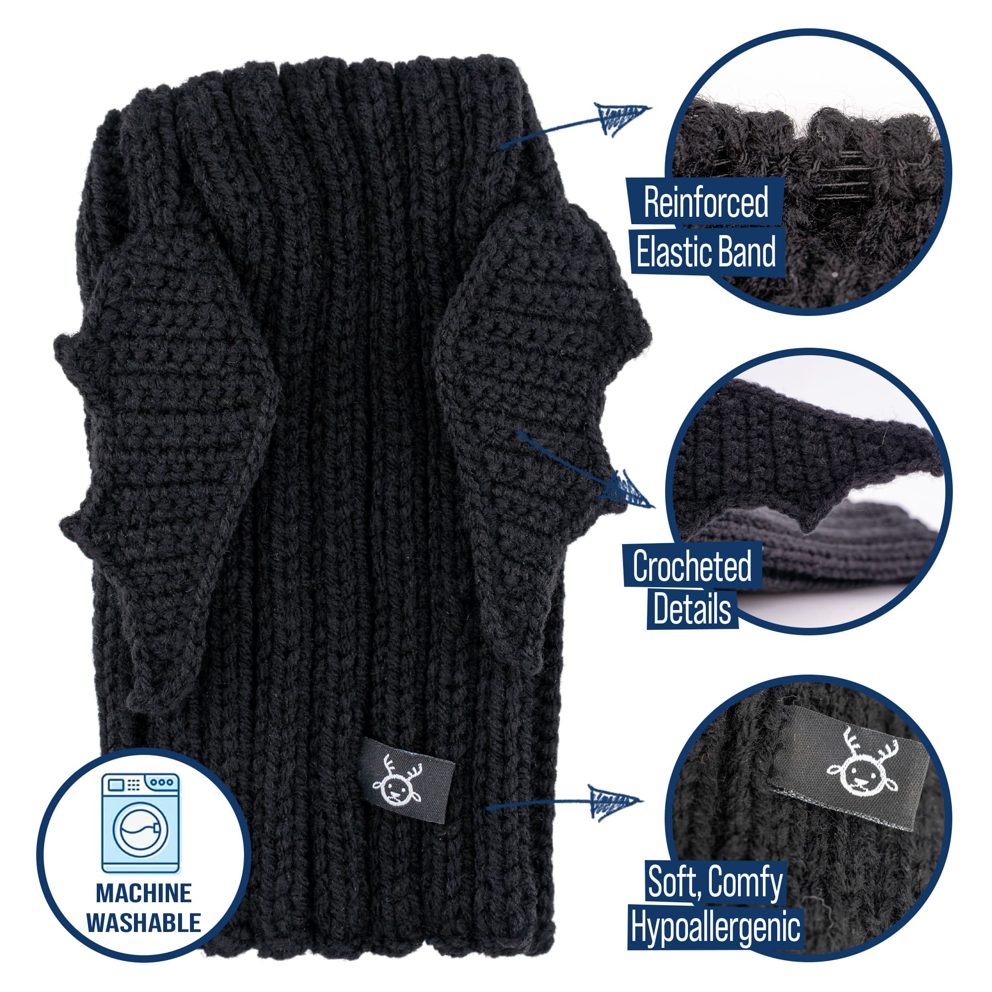 Bat dog snood features and benefits