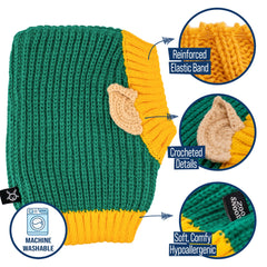 Elf dog snood features and benefits