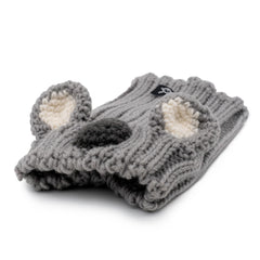 Koala dog snood, 3/4 angle view