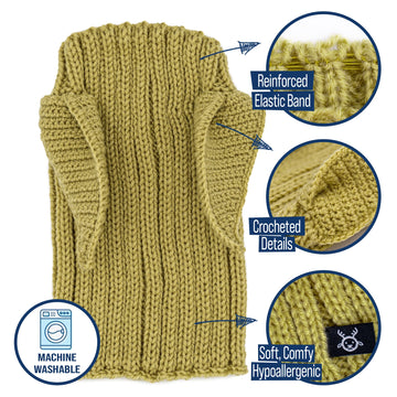 Baby Alien dog snood features and benefits
