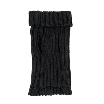 Dog Costume Black Zoo Sweater top view