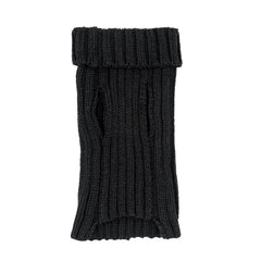 Dog Costume Black Zoo Sweater top view