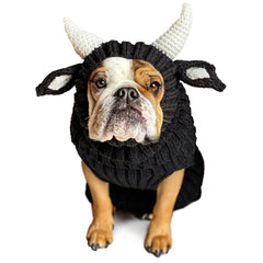 Horns up Full length black Sweater
