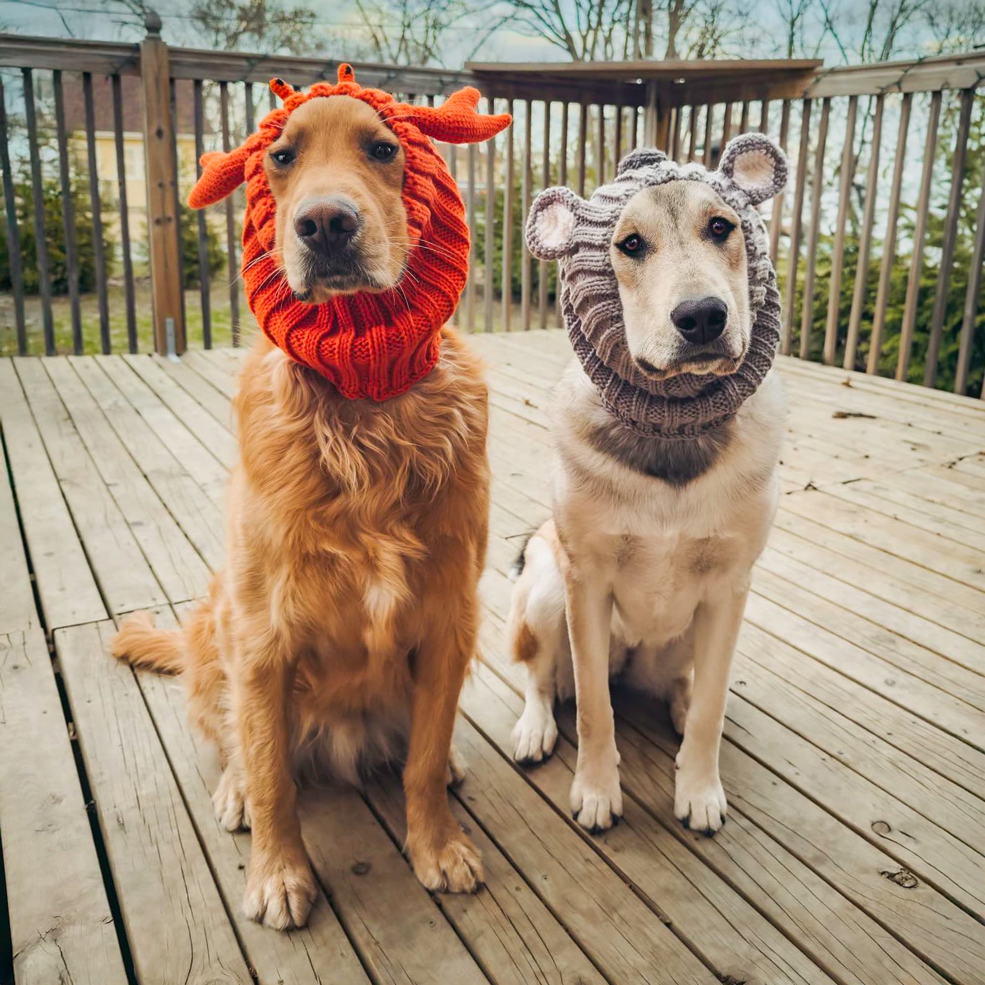 Crab Zoo Snood - The Viral Cute Crochet Dog Snood Costume to Keep