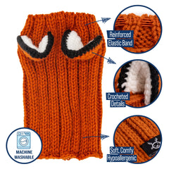 Fox Zoo Snood - The Viral Cute Crochet Dog Snood Costume to