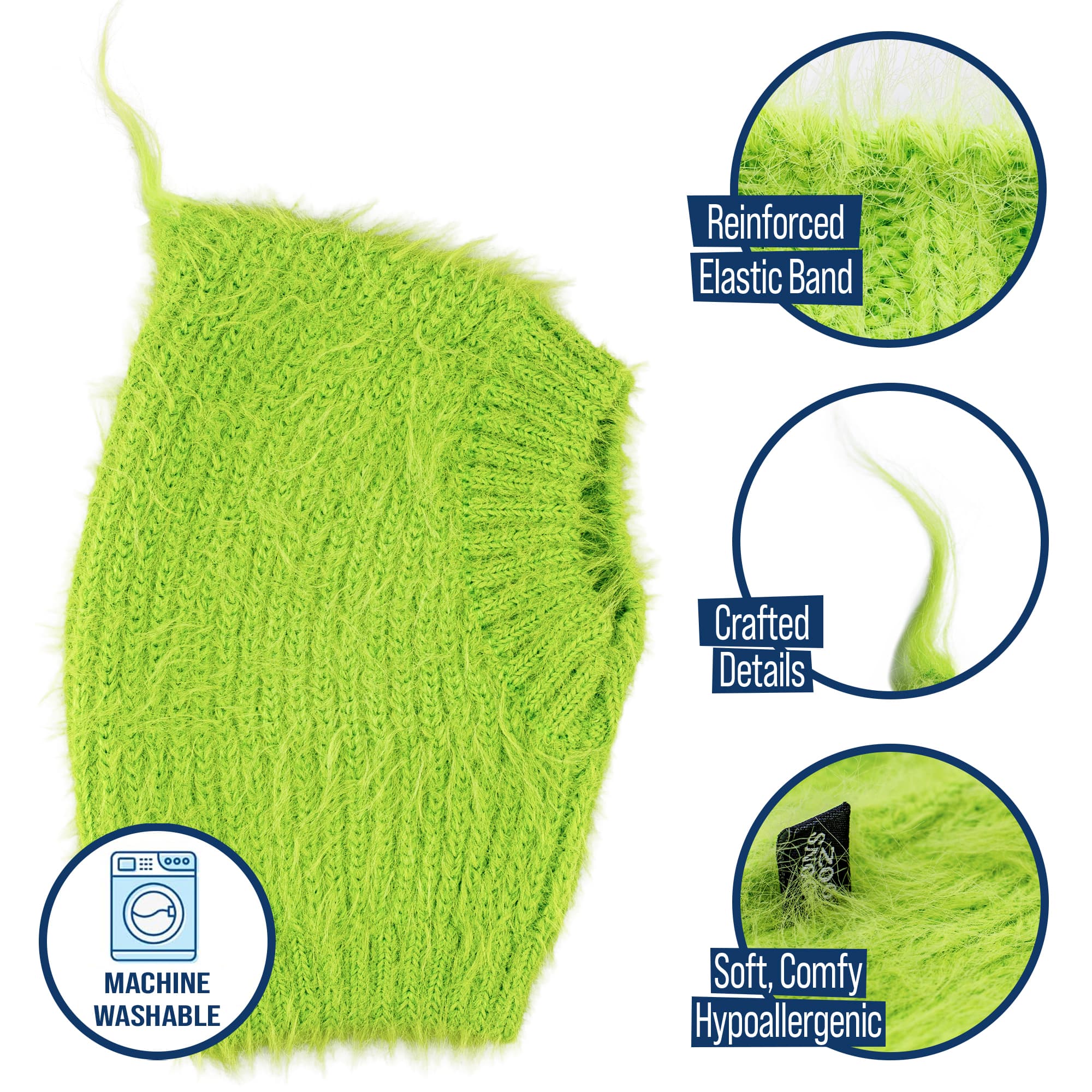 Christmas Grouch Zoo Snood - The Viral Christmas Crochet Dog Snood