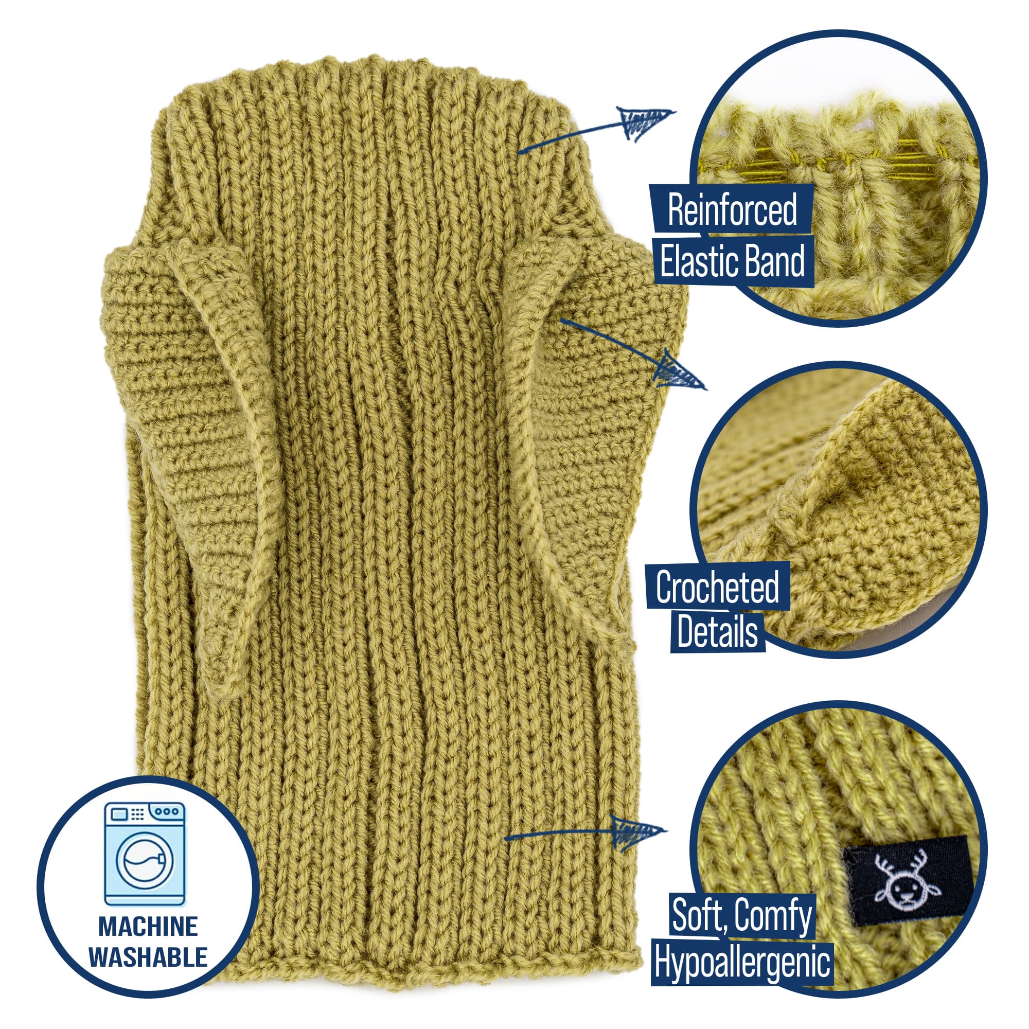 Baby Alien Zoo Snood - The Viral Cute Crochet Dog Snood Costume to