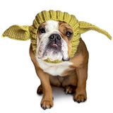 Pug dog wearing Dog Costume Baby Alien Zoo Snood 