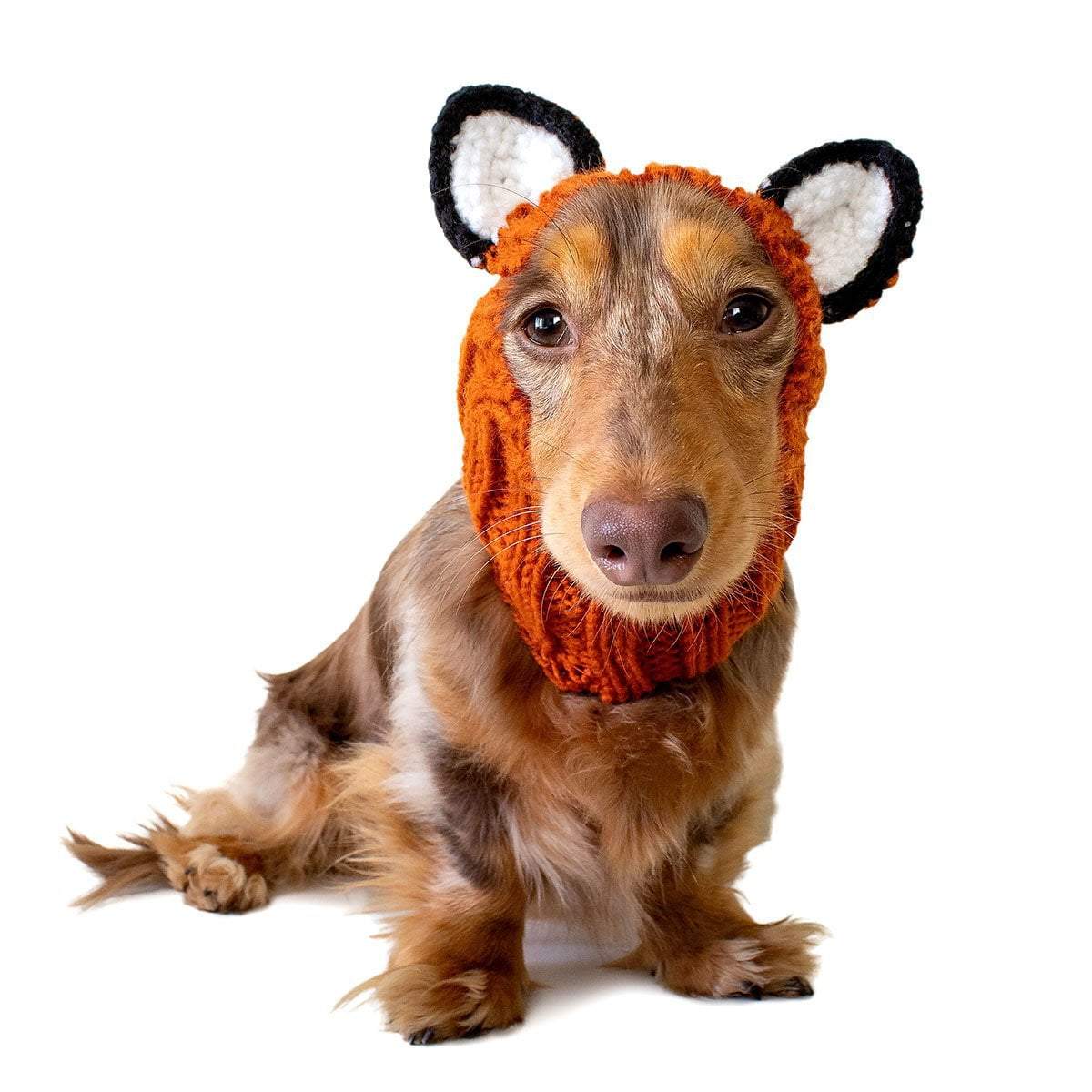 Dog Costume Fox Zoo Snood front facing