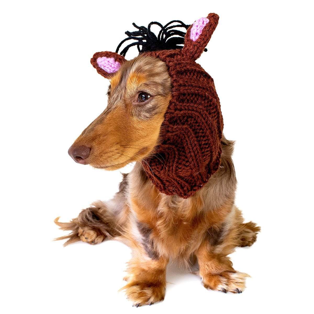 Dog Costume Horse Zoo Snood with hairs