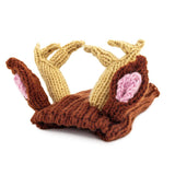Dog Costume Reindeer Zoo Snood Front view