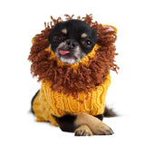 Dog Costume Yellow Zoo Sweater small